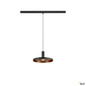 Preview: SLV 1010289 LALU®, 48V Pendelleuchte, DALI, LED Base, Mix&Match, Pendellänge 200 cm, 2700/3000K, 40°, schwarz