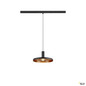 Preview: SLV 1010289 LALU®, 48V Pendelleuchte, DALI, LED Base, Mix&Match, Pendellänge 200 cm, 2700/3000K, 40°, schwarz