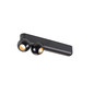 Preview: SLV 1010308 DYSKO, CW, Double, Phase, Wand- und Deckenaufbauleuchte, 2700K, 13W, 36°, schwarz