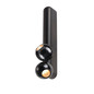 Preview: SLV 1010308 DYSKO, CW, Double, Phase, Wand- und Deckenaufbauleuchte, 2700K, 13W, 36°, schwarz