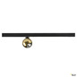 Preview: SLV 1010318 DYSKO, 1~ Spot, PHASE, 2700K, 6.7 W, 36°, schwarz / gold