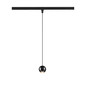 Preview: SLV 1010326 DYSKO, 1-Phasen Pendelleuchte, Phase, 2700K, 6.7W, 36°, schwarz