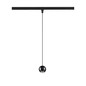 Preview: SLV 1010326 DYSKO, 1-Phasen Pendelleuchte, Phase, 2700K, 6.7W, 36°, schwarz