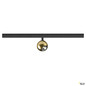 Preview: SLV 1010330 DYSKO, 48V Spot, DALI, standard surface mounted track, 2700K, 5.6 W, 36°, schwarz / gold