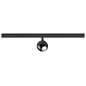 Preview: SLV 1010332 DYSKO, 48V Spot, DALI, standard surface mounted track, 2700K, 5.6W, 36°, schwarz