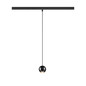 Preview: SLV 1010338 DYSKO, 48 V Pendelleuchte, DALI, 2700K, 5.6W, 36°, schwarz