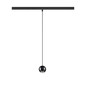 Preview: SLV 1010338 DYSKO, 48 V Pendelleuchte, DALI, 2700K, 5.6W, 36°, schwarz