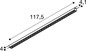 Preview: SLV 1010381 SIGHT EVO, 3~ Spot, DALI, single, rechteckig, 3000K, 25 W, 60°, weiß / schwarz