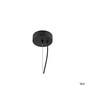 Preview: SLV 1010415 OLYPSO 50, Pendelleuchte, E27, Pendellänge 400 cm, 1 x max. 40 W, schwarz