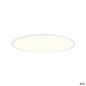 Preview: SLV 1010424 PANEL 60, Deckenaufbauleuchte, rund, DALI, 3000/4000K, 29 W, 90°, weiß