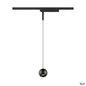 Preview: SLV 1010454 LIGHT EYE® 2.0, 1~ Pendelleuchte, Pendellänge 200 cm, 3000 K, 30°,, schwarz