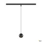 Preview: SLV 1010460 LIGHT EYE® 2.0, 48V Pendelleuchte, DALI, Pendellänge 200 cm, 2700K, 30°, schwarz