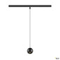 Preview: SLV 1010462 LIGHT EYE® 2.0, 48V Pendelleuchte, DALI, Pendellänge 200 cm, 3000K, 30°, schwarz
