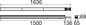 Preview: SLV 1010528 EASYLIGHT 1500 135 835/840/850 Oval BK ML, Trunking System 1500mm SLVtec