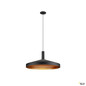 Preview: SLV 1010795 LALU® SET, Pendelleuchte, LED Base, TETRA 36, PHASE, Recessed, Pendellänge 200 cm, 2700/3000 K, 40°, schwarz