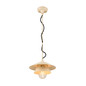 Preview: SLV 1011026 SEJERO, Pendelleuchte, E27, Pendellänge 49.1cm, beige