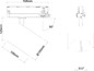 Preview: SLV 1011096 TRACKSPOT V, 3PH. 45 927 WB ML BK SLVtec