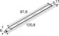 Preview: SLV 1011166 BATTEN INDUSTRY C, 1208 114 840 NB ML WH DALI SLVtec