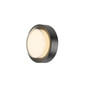 Preview: SLV 1011263 AINOS SLIDE WL, Wandaufbauleuchte, rund, Sensor, 2700/3000K, 11.5W, IP65, schwarz