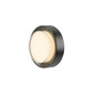 Preview: SLV 1011263 AINOS SLIDE WL, Wandaufbauleuchte, rund, Sensor, 2700/3000K, 11.5W, IP65, schwarz