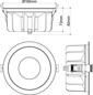 Preview: SLV 1011299 DOWNLIGHT P, 165 30 WM 830 60 ML DALI WH IP54 SLVtec