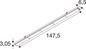 Preview: SLV 1011319 RETRO, LT 1500 135 835/840/850 WB ML EM 3H WH Lichträger 1500 SLVtec