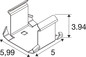 Preview: SLV 1011333 RETRO, Mounting Clip Q-STIN T5, Q-STIN T8, VLG T5, VLG T8 SLVtec