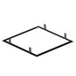 Preview: SLV 1011338 Recessed Mounting Frame, 600 BK SLVtec