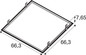 Preview: SLV 1011339 Recessed Mounting Frame, 625 BK SLVtec