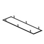 Preview: SLV 1011340 Recessed Mounting Frame, 1200/300 BK SLVtec