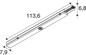 Preview: SLV 1011508 EASYLIGHT 1000, 450 750 Oval/Round EM 3H WH DALI SLVtec