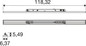 Preview: SLV 1011591 TRACK LINE M, 3-Phasen Spot, 80 830/835/840 DWB ML BK DALI SLVtec