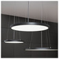 Preview: SLV 1011703 MEDO 2 SLIM 40, CL, DALI, Deckenaufbauleuchte, 3000/4000K, 15.5W, 85°, schwarz