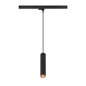 Preview: SLV 1011710 GRIP! L, 3-Phasen Pendelleuchte, QPAR51, GU10, schwarz / goldfarben