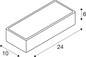 Preview: SLV 1011747 WL 149, WL, Phase, Wandaufbauleuchte, 3000K, 10W, schwarz