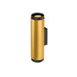 Preview: SLV 1011884 GRIP! L, Wandaufbauleuchte, UP/DOWN, QPAR51, 2 x 6W, gold