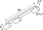 Preview: SLV 1011888 ENOLA 2.0 M, CL, Tripple, QPAR51, Long, Deckenaufbauleuchte, weiß