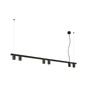 Preview: SLV 1011907 ENOLA 2.0 M, PD, Six, Long, QPAR51, Pendelleuchte, schwarz