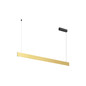 Preview: SLV 1011945 LINIUS 150, PD, Phase, Deckenrosette, Pendelleuchte, 3000K, 40W, 90°, messingfarben