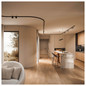Preview: SLV 1011960 LINIUS 150, PD, DALI, Deckenrosette, Pendelleuchte, 3000K, 40W, 90°, schwarz