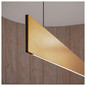 Preview: SLV 1011965 LINIUS 150, PD, DALI, Einbau, Pendelleuchte, 3000K, 40W, 90°, messingfarben