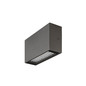 Preview: SLV 1012144 QUADRASYL PRO, WL, UP/DOWN, DALI, Wandaufbauleuchte, 2200K / 2700K, 12W, 23°, anthrazit