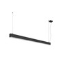 Preview: SLV 1012161 GLENOS 2.0, PD, 1,5M, DALI, UGR19, Pendelleuchte, Pendellänge 2m, 4000K, 46W, 80°, schwarz