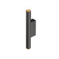 Preview: SLV 1012175 GRIP! S, WL, Phase, UP/DOWN, Wandaufbauleuchte, 2700K, 12W, 29°, schwarz / goldfarben