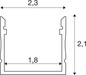 Preview: SLV 1012334 LEDSTRIP Profil Aufbau, schwarz