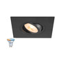 Preview: SLV 1012496 NEW TRIA 75 XL Smart Set, DL, eckig, GU10, PAR16, ZIGBEE, TW, Deckeneinbauleuchte, weiß