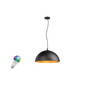 Preview: SLV 1012529 FORCHINI 50 Smart Set, PD, E27, A60, ZIGBEE, RGBW, Pendelleuchte, schwarz