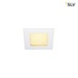 Preview: SLV 112721 FRAME BASIC LED Set Downlight mattweiss 6W 3000K inkl. Treiber