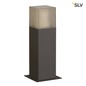 Preview: SLV 231215 GRAFIT Stehleuchte SL 30 anthrazit weiss E27 ESL max. 11W IP44