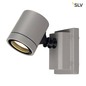 Preview: SLV 233104 NEW MYRA WALL Wandleuchte silbergrau GU10 max. 50W IP55